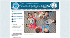 Desktop Screenshot of egitim.kilis.edu.tr