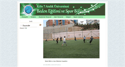 Desktop Screenshot of besb.kilis.edu.tr