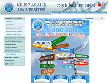 Tablet Screenshot of disiliskiler.kilis.edu.tr
