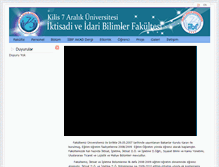 Tablet Screenshot of iibf.kilis.edu.tr